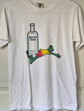 Vtg Senor Frog's Rags White Double-Sided Logo Graphic T-Shirt Mens S Puerto Rico picture