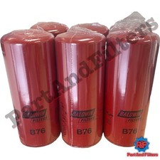 Baldwin Filter B76 Oil Filter - Spin-On- Full-Flow (PACK OF 6) picture