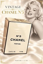 Vintage Chanel No.5 Paris Pure Parfum 1/4 oz Sealed Intact picture