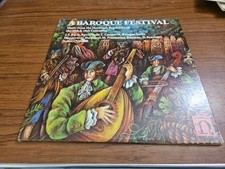 A Baroque Festival   Double Vinyl LP Record    VG Condition picture