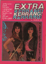 Vintage Metal Rock Magazine KERRANG EXTRA May 1985 MADAME X *KILLING JOKE*LITA picture