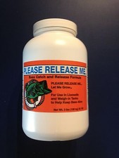 SURE LIFE  PLEASE RELEASE ME 3 LB.  BOTTLE  HELPS KEEP BASS ALIVE SL155 NEW picture