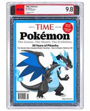 Mega Charizard X  TIME Magazine PSA 9.8 picture