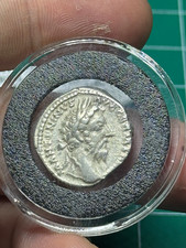 Marcus Aurelius Roman Imperial Silver Denarius AD 161-180 RIC 378 Victory picture