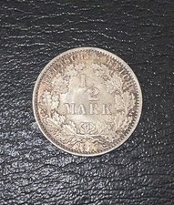 1917-G 1/2 Half Mark Silver Lot#B picture