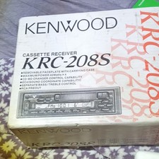 Kenwood KRC-208S Cassette Receiver 1 DIN Detachable Face RCA Preout picture