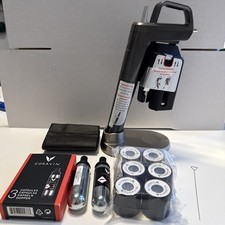 Coravin Model 6 Wine Preservation System Dark Gray With A Metal Base And Extras picture