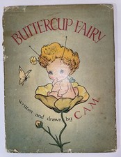 Buttercup Fairy By Cam 1945 1st Ed DJ Very Rare Childrens Book  picture