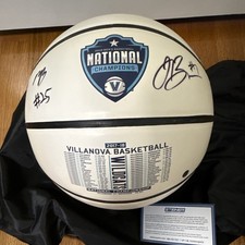 Villanova Wildcats 2018 National Champions Signed Ball Bridges/Brunson Steiner picture