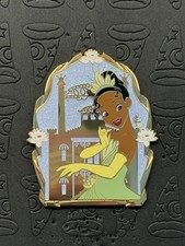 PALM Pink Ala Mode Disney Princess Pals And Castles Jumbo Pin TIANA picture