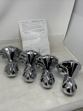 Giagni Ball And Claw Clawfoot Bathtub Tub Feet, Polished Chrome picture