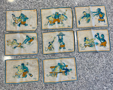 Vintage Tony Sarg Cocktail Napkins Set of 8 Very RARE picture
