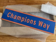 NYC DOT New York Knicks Champions Way Street Sign, Limited Edition 132/200 picture