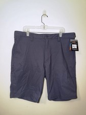 NWT Ridgecut Men’s Quickdry Shorts - Size 40 Grey 5 Pocket Stretch Flex picture