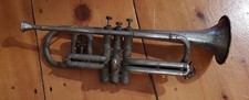 RARE 1920’s CG Conn Victor Elkhart 217835* Trumpet ~ Repair/Parts  picture