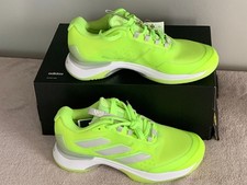 ADIDAS AVACOURT 2 Tennis Shoe Womens US Sz 5 Lucid Lemon Zero Metallic NEW picture