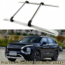 2PCS Roof Rail Rack +2PCS Cross Bars Set Fits For Mitsubishi Outlander 2022-2026 picture