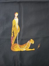 Rare Vintage ERTÉ Silk Scarf 