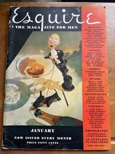 Men’s Esquire 1934 Complete Set Of 12 January-December. picture