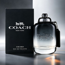 Coach New York by Coach 3.3 / 3.4 oz EDT Cologne for Men Brand New In Sealed Box picture