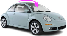 Fits: 1998-2011 Volkswagen New Beetle Front Windshield / Windscreen Glass picture