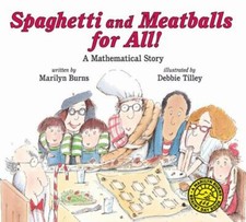 Spaghetti and Meatballs for All (Marilyn Burns Brainy Day Books) - GOOD picture
