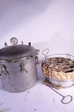 Wards 19 Vintage Pressure Cooker / Canner with Accessories / Manuals  picture