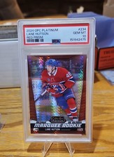 2024-25 O-Pee-Chee Platinum - Marquee Rookies Lane Hutson #234 Red Prism /199... picture