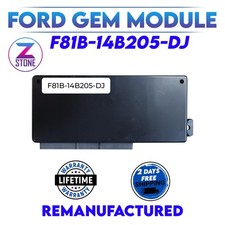 Rebuilt 99-01 F250 F350 Super Duty GEM Multifunction Module 4x4 F81B-14B205-DJ picture