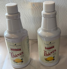 Young Living Thieves Essential Oil Household Cleaner Concentrate 14.4oz 2pk picture