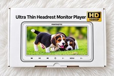 Fang/Ultra thin headrest monitor player picture
