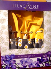 Lilac & Vine Mini Garden Kit Set4 Daisy Collection YELLOW Tools Regal Art & Gift picture
