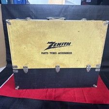 Vintage Zenith Vacuum Tube Carrying Case Loaded With Tubes picture