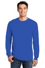 Gildan G540 Unisex Heavy Cotton Preshrunk Tshirt Long Sleeve Crew Neck T-Shirt picture