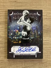 2025-26 Panini Noir John Stockton Reigning Nights Auto #RN-JST Holo Purple 25/25 picture