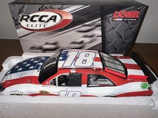 Kyle Busch 1:24 2011 Elite 9/11 Tribute + Kurt Busch Dark Chrome Flag Sealed picture