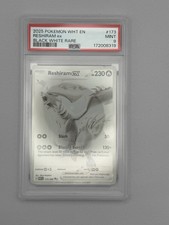 The Pokémon Company Pokemon TCG Reshiram ex 173/086 Sv: White Flare Holo PSA 9 picture