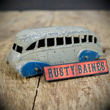 Dinky 29b Streamlined Bus, Grey/Blue picture