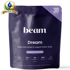 Beam Dream Sleep Powder 30 Servings Cinnamon Cocoa – L-Theanine Reishi Magnesium picture
