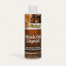 Fiebing's Mink Oil Liquid - 8 Ounces - Leather Waterproofer - Leather Softener picture