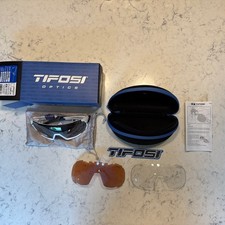 NEW - Tifosi Sledge Sunglasses Matte White Interchangeable Lenses 1630101201 picture