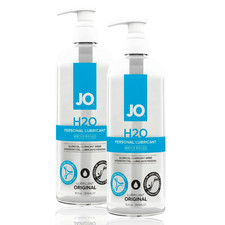 System Jo H2O Water Based Personal Lubricant 16oz Pack of 2 USA Made NEW picture