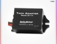 Auto Meter Tachometer Adapter 9117; Distributorless Ignition Adapter, Waterproof picture