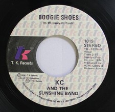 45 KC & The Sunshine Band - Boogie Shoes / (Shake Shake Shake) Shake Your Booty picture