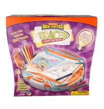 Vintage 2000 Nickelodeon Nick-Tivities Tracer Light-Up Desk Flying Colors NEW picture