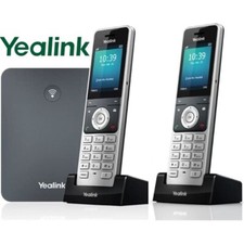 Yealink W70B Base Bundle with 2 W56H IP DECT Cordless Phones W76P picture