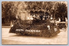 K67/ South Pasadena California Postcard RPPC c1940s Parade Float  244 picture