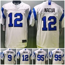 Tariffs​ Free LAR Rams 2026 F.U.S.E Fearsome White Sewn Stitched Jersey. picture