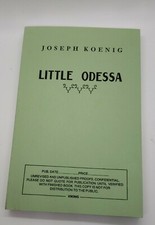 Rare 1988 ARC proof copy Little Odessa by Joseph Koenig picture