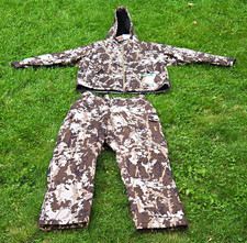 Gamehide ACENT VENATARE Men’s Camo Jacket 2XL& Pants XL Set Hood Polyester picture